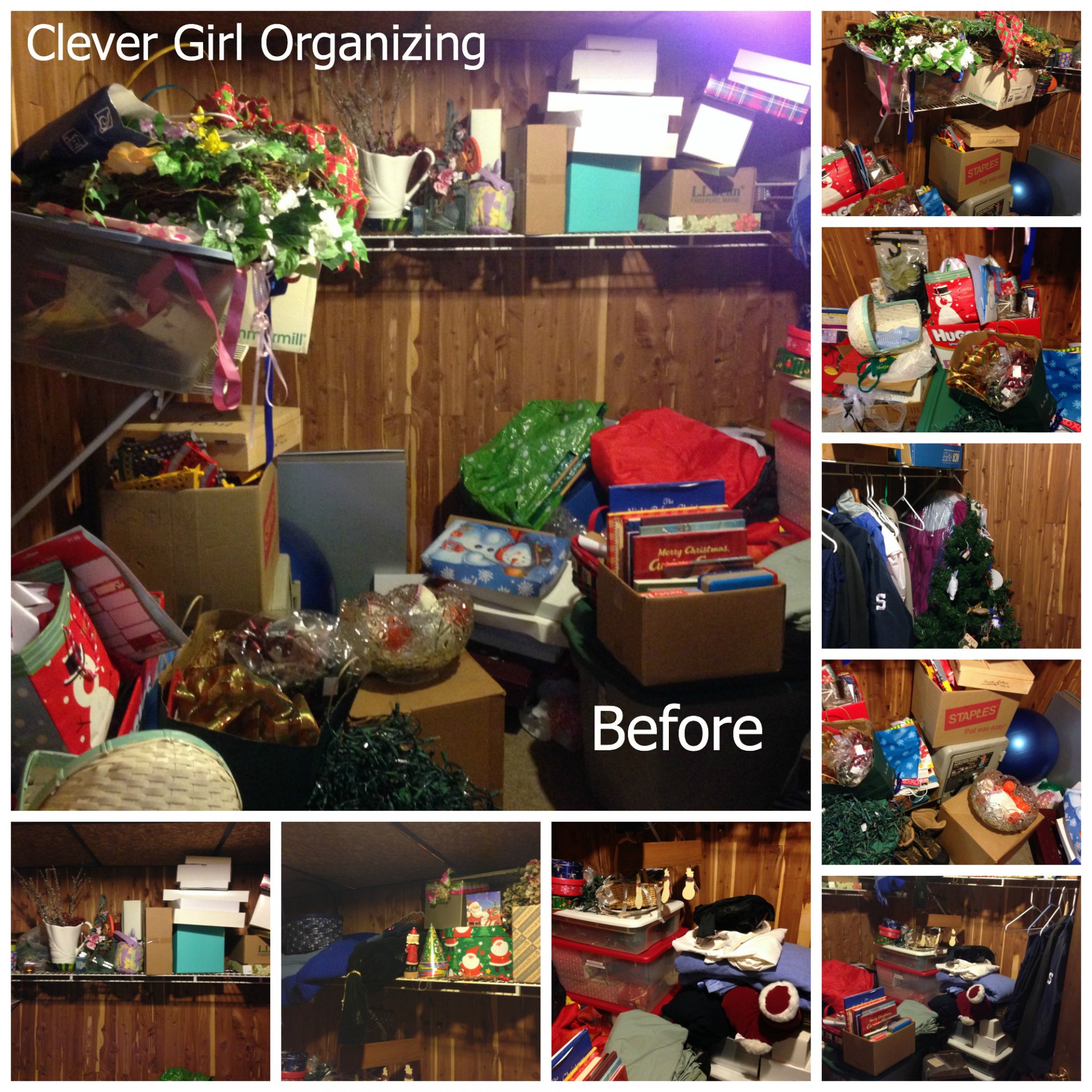 Before and After: Storage Room / Cedar Closet