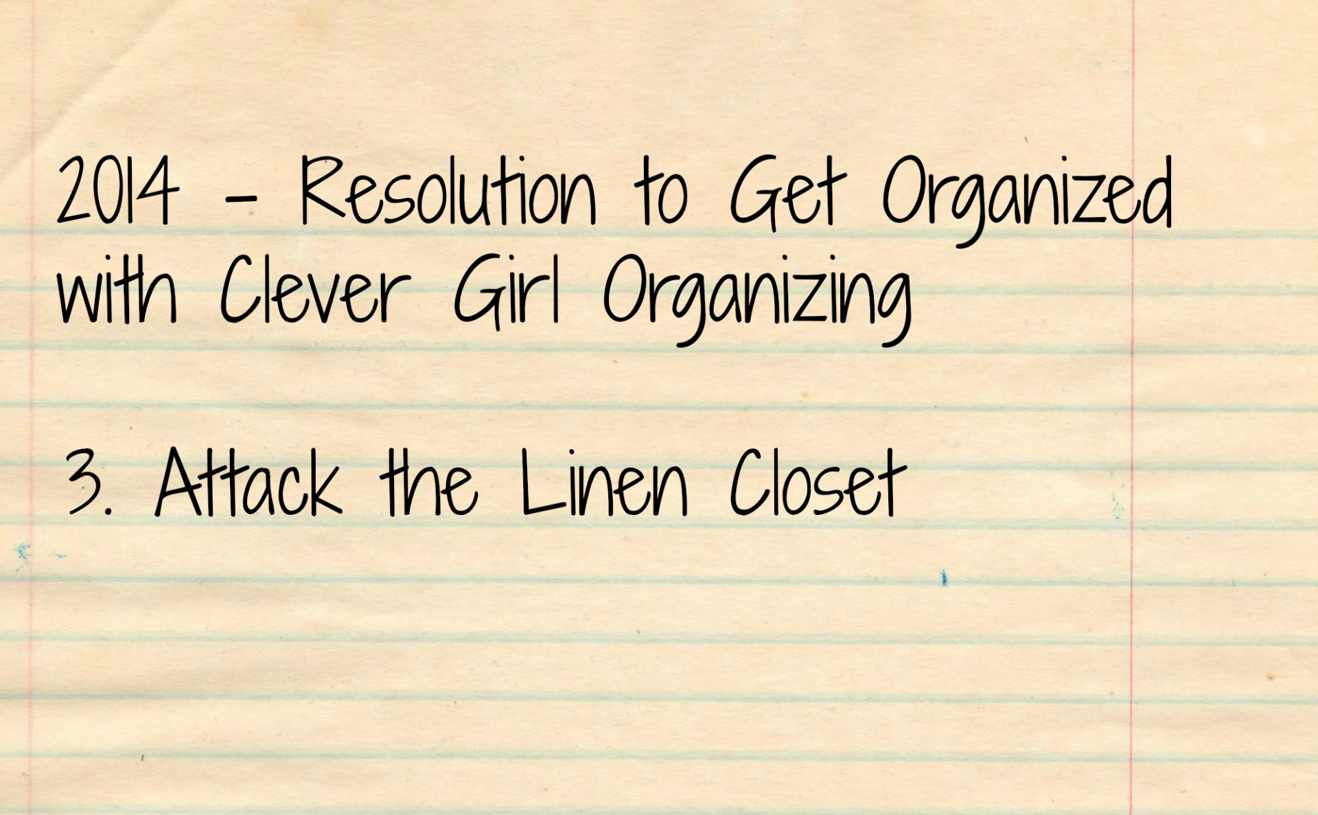 Organizing Challenge:  Linen Closet