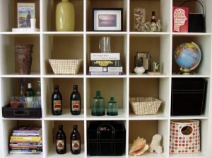 knickknack shelves