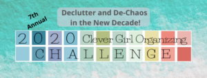 2020 Clever Girl Organizing Challenge Logo
