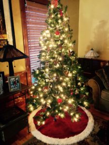 decorated christmas tree