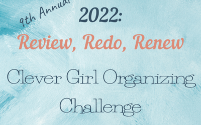 Are You Ready to Get Organized in 2022? It’s Time for the Challenge!