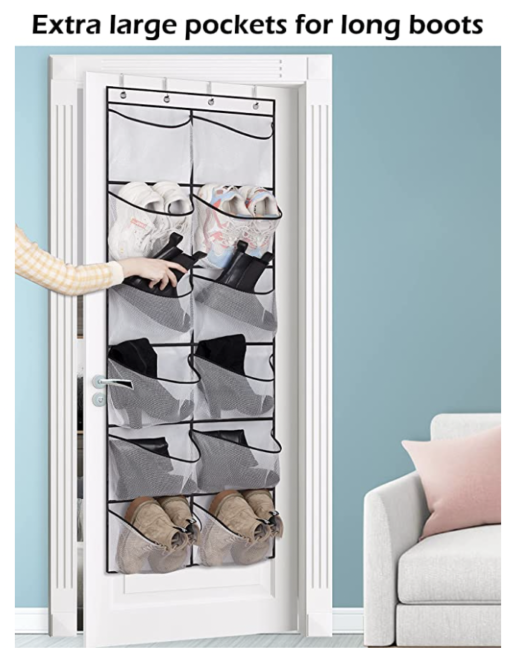 Over the Door Pocket Organizer - Large Pockets